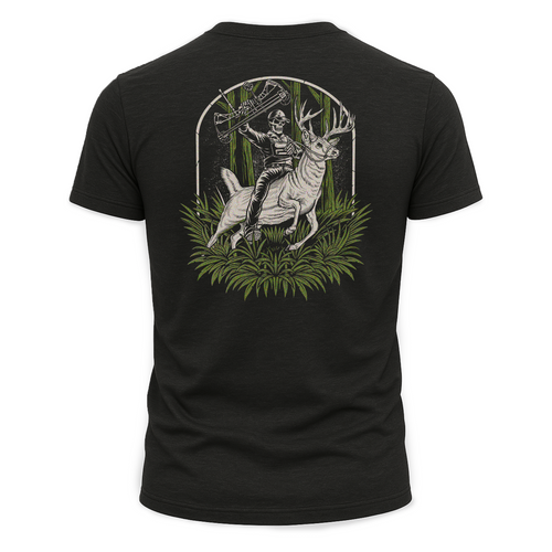"Buck Wrangler" Tee