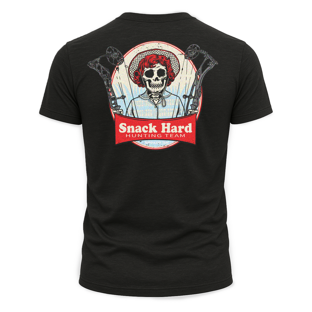 "Snack Hard Hunting Team" Tee