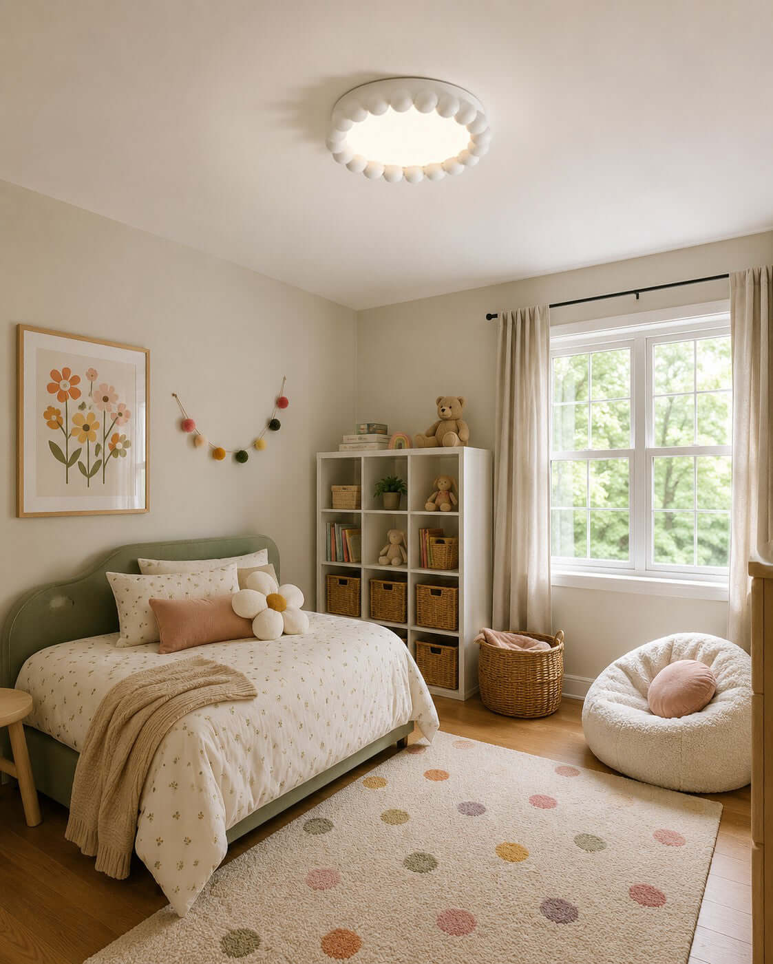 Bead Shaped Ceiling Lamp
