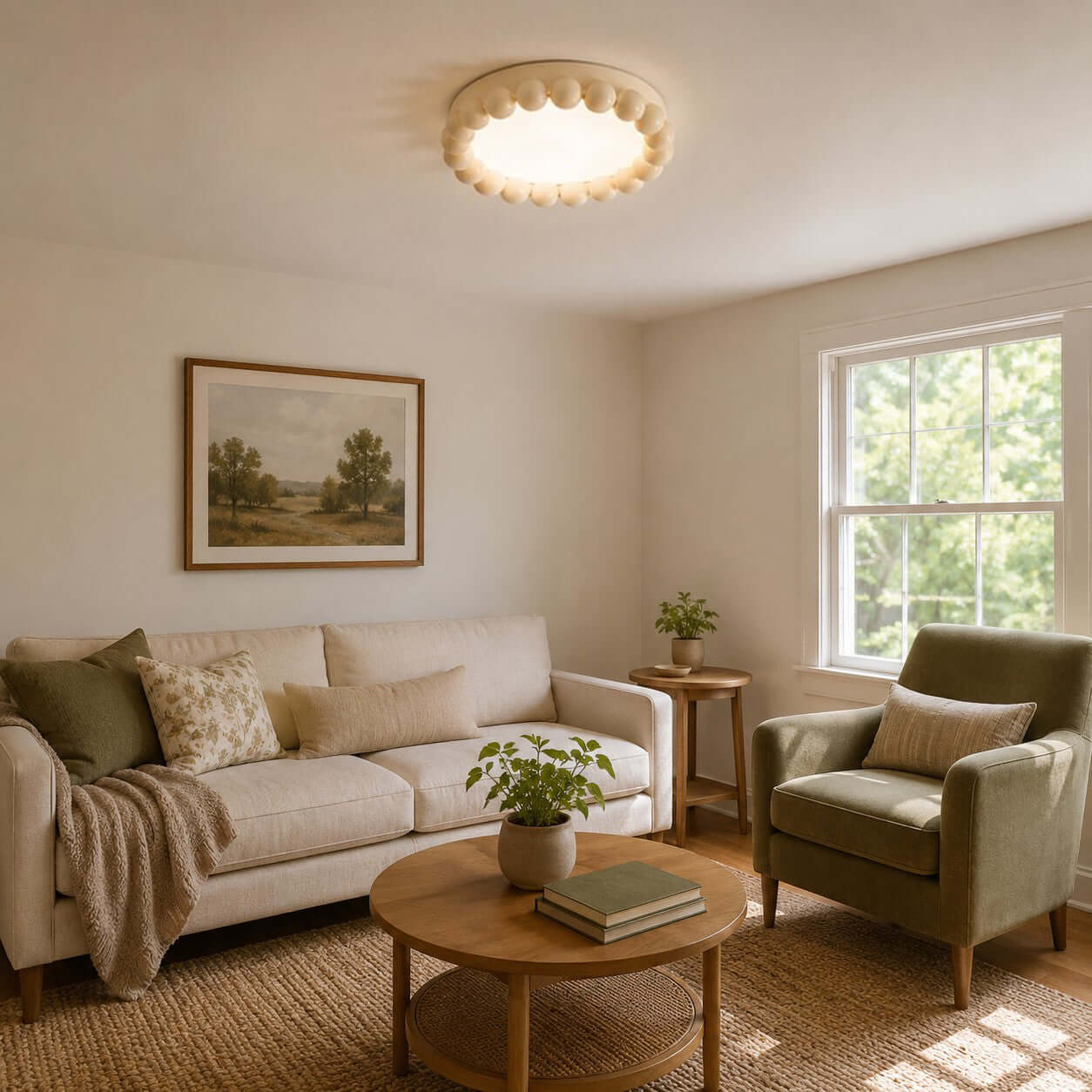 Bead Shaped Ceiling Lamp