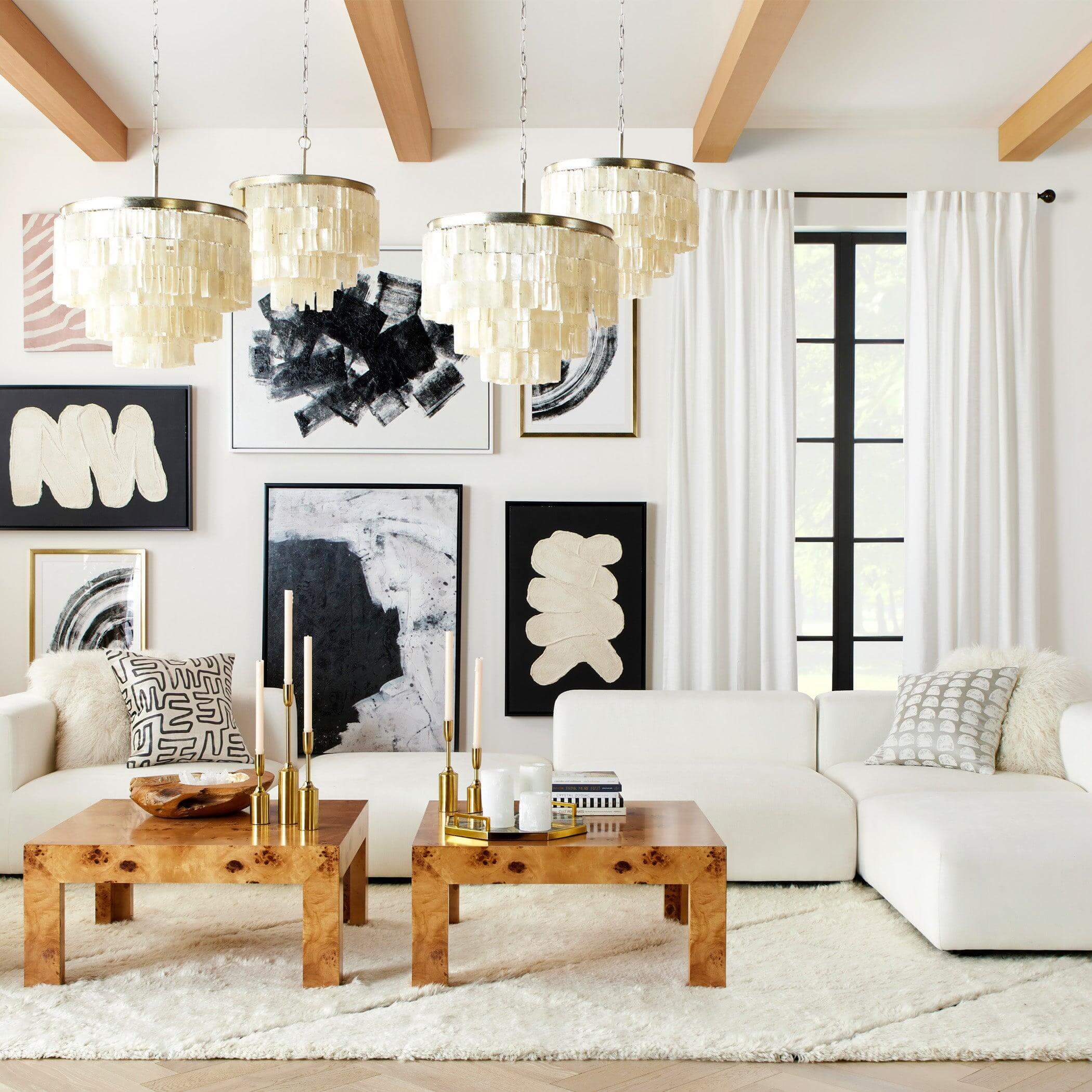 Skye Sea-shell Pendant Light