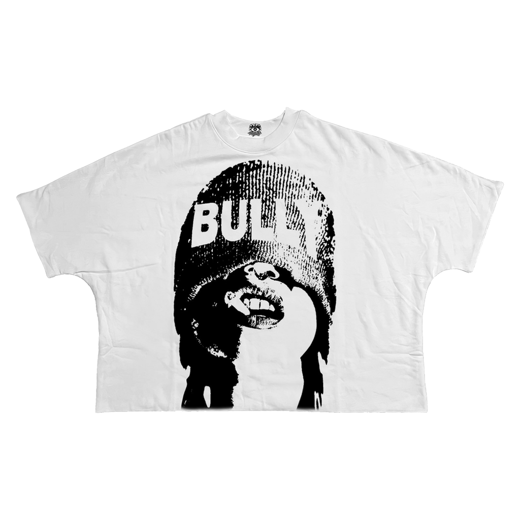 Bully Streetwear Cropped Boxy Tee 280 GSM Heavyweight Short Sleeve Tee For Streetwear Fans
