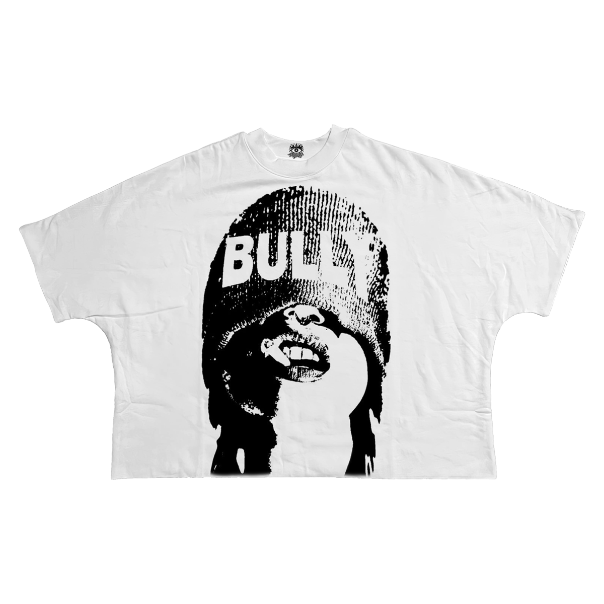 Bully Streetwear Cropped Boxy Tee 280 GSM Heavyweight Short Sleeve Tee For Streetwear Fans