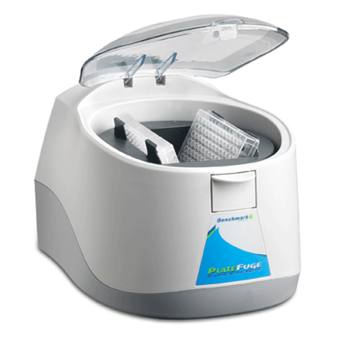 Benchmark Scientific C2000 PlateFuge Microplate Centrifuge with rotor and plate carriers