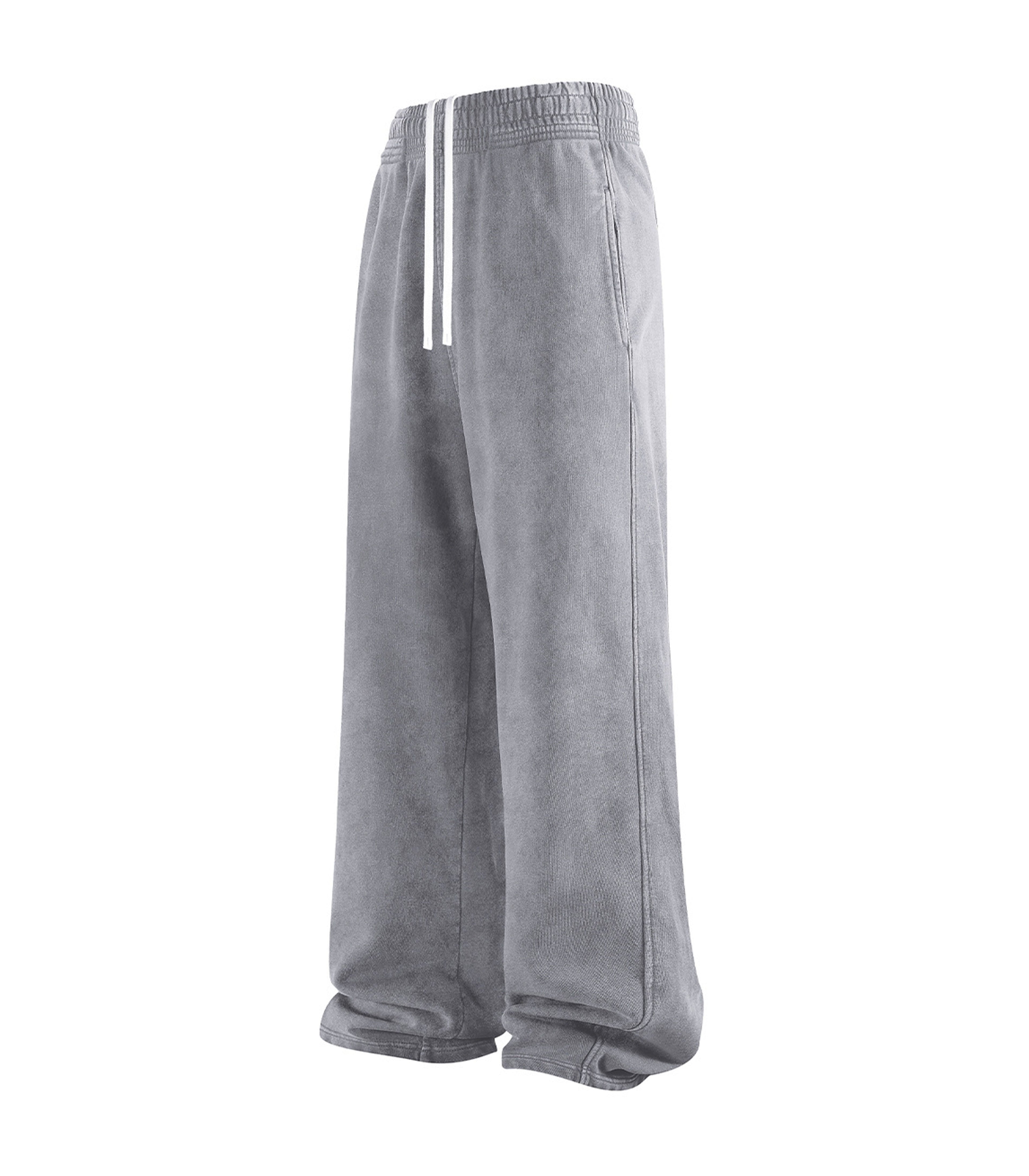 SLATE OVER-DYE SWEATPANTS