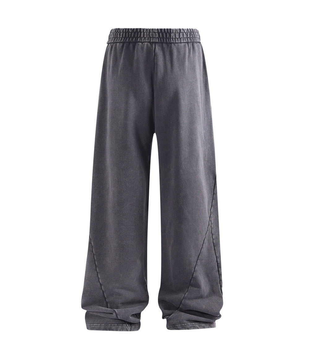CHARCOAL PANEL SWEATPANTS