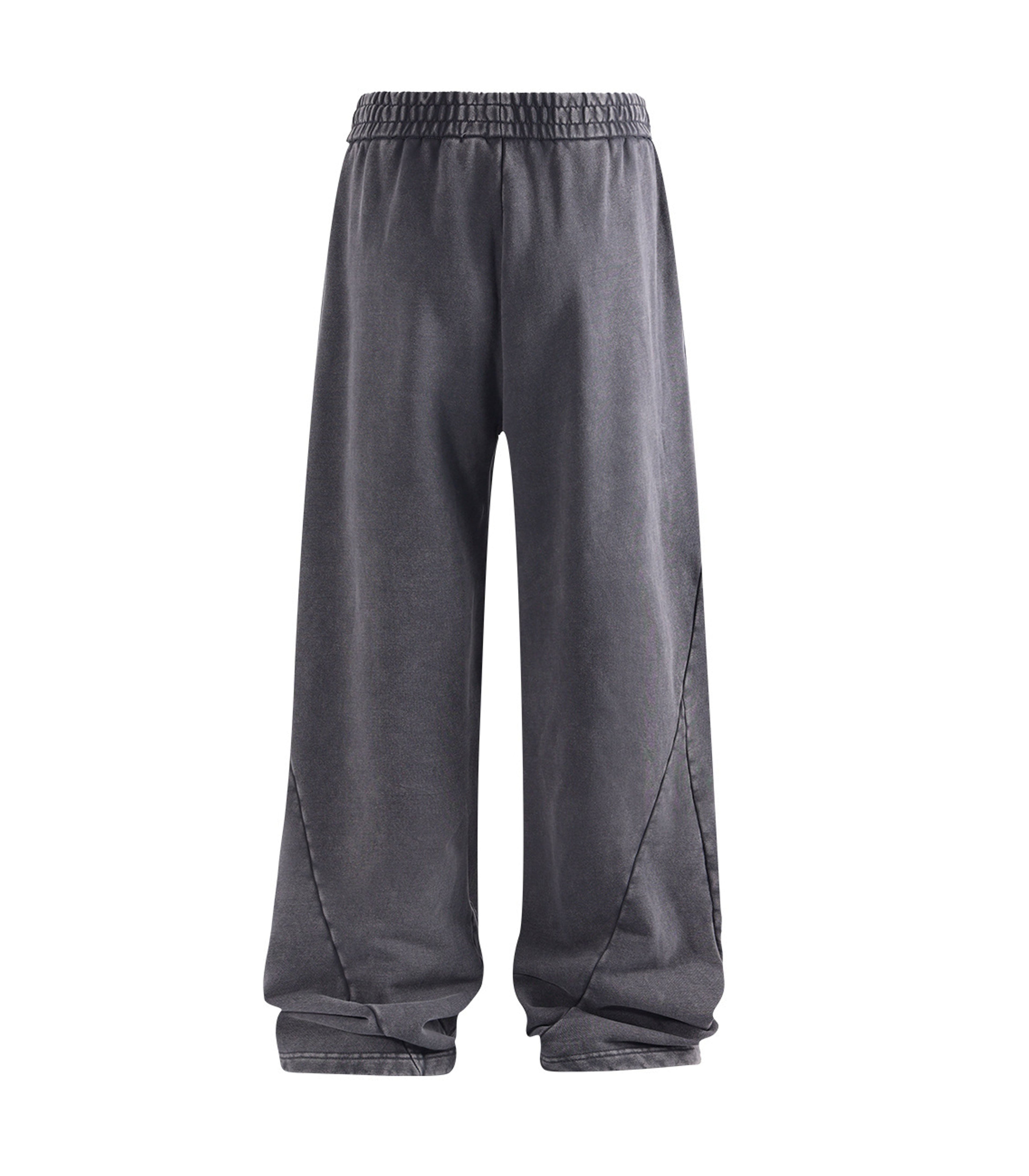 CHARCOAL PANEL SWEATPANTS