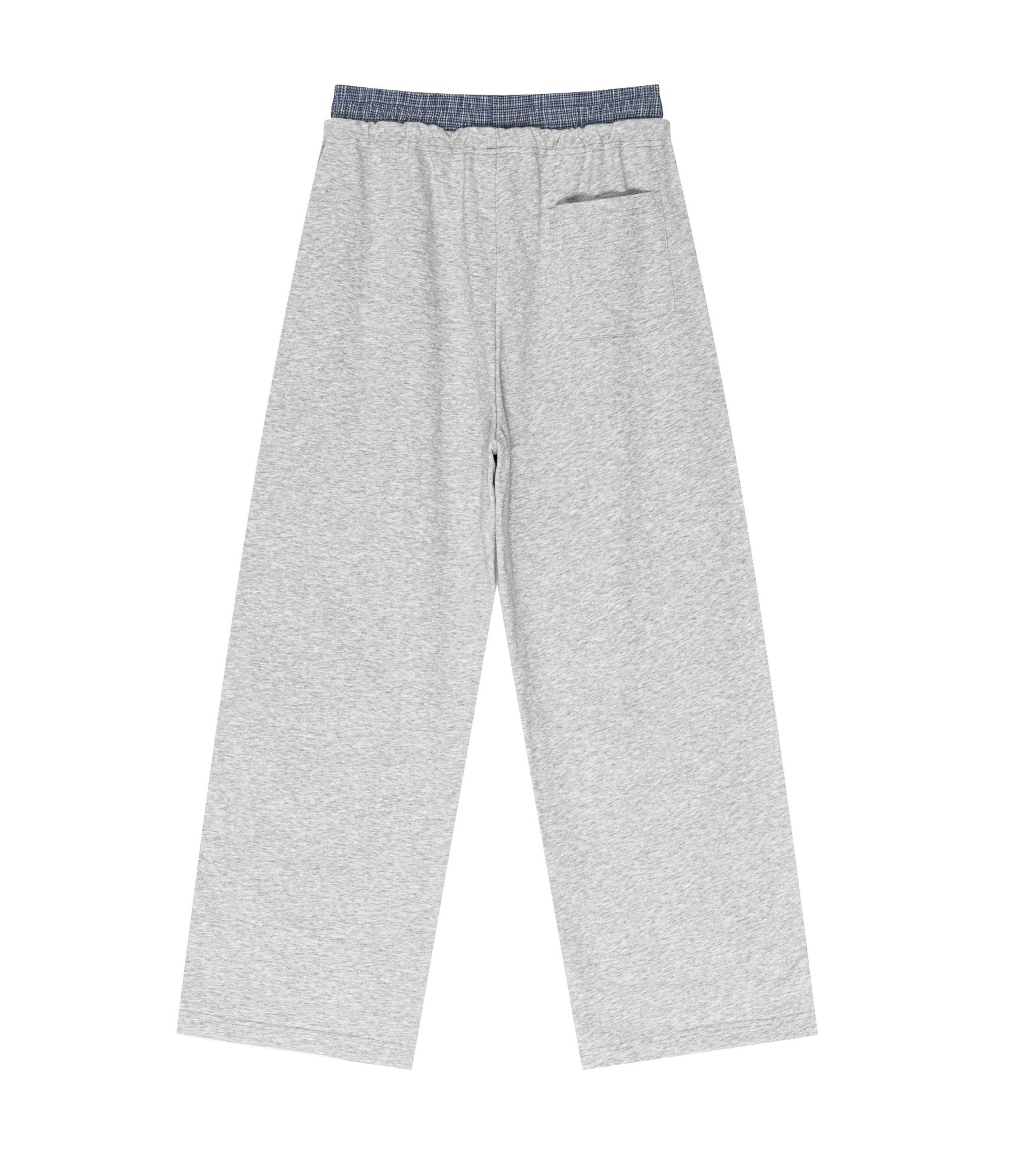 HEATHER BOXER SWEATPANTS