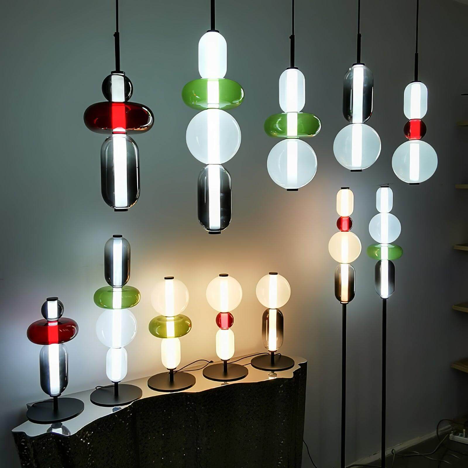 Candied Glass Floor Lamp