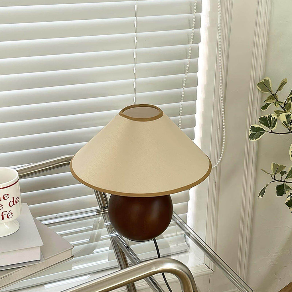 Cankut Wood Table Lamp
