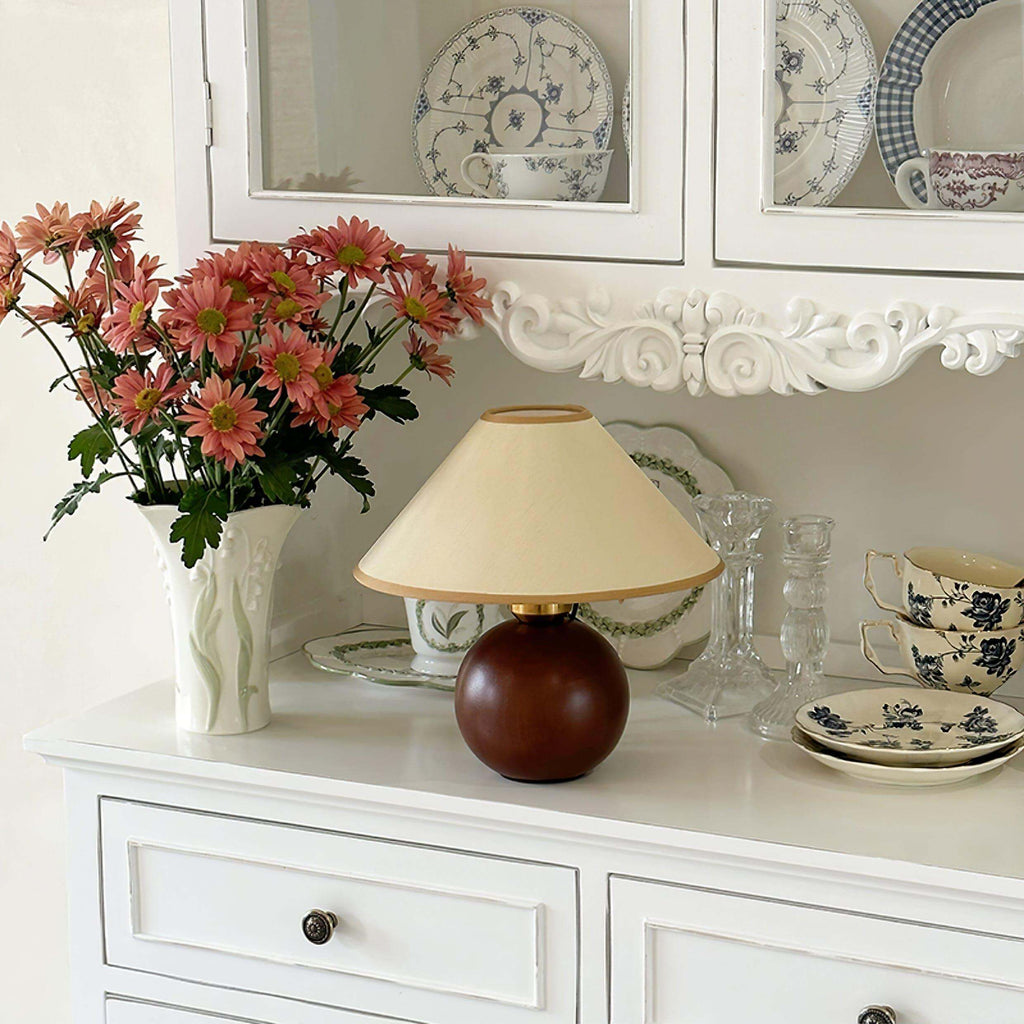 Cankut Wood Table Lamp