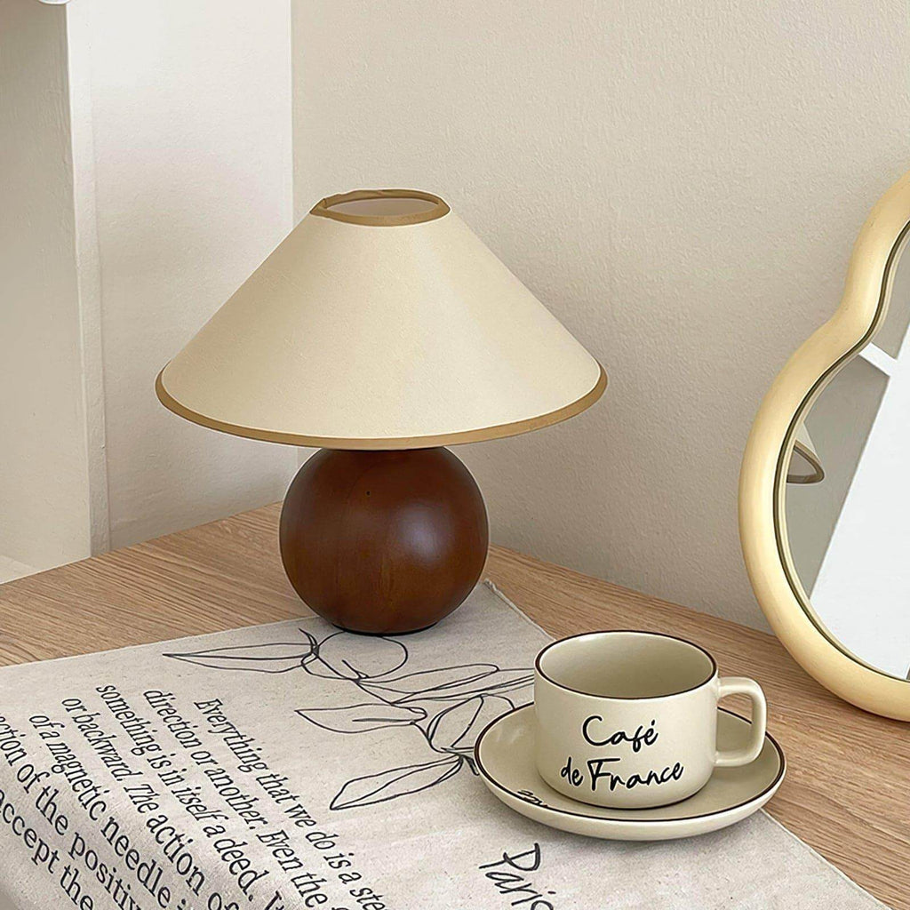 Cankut Wood Table Lamp