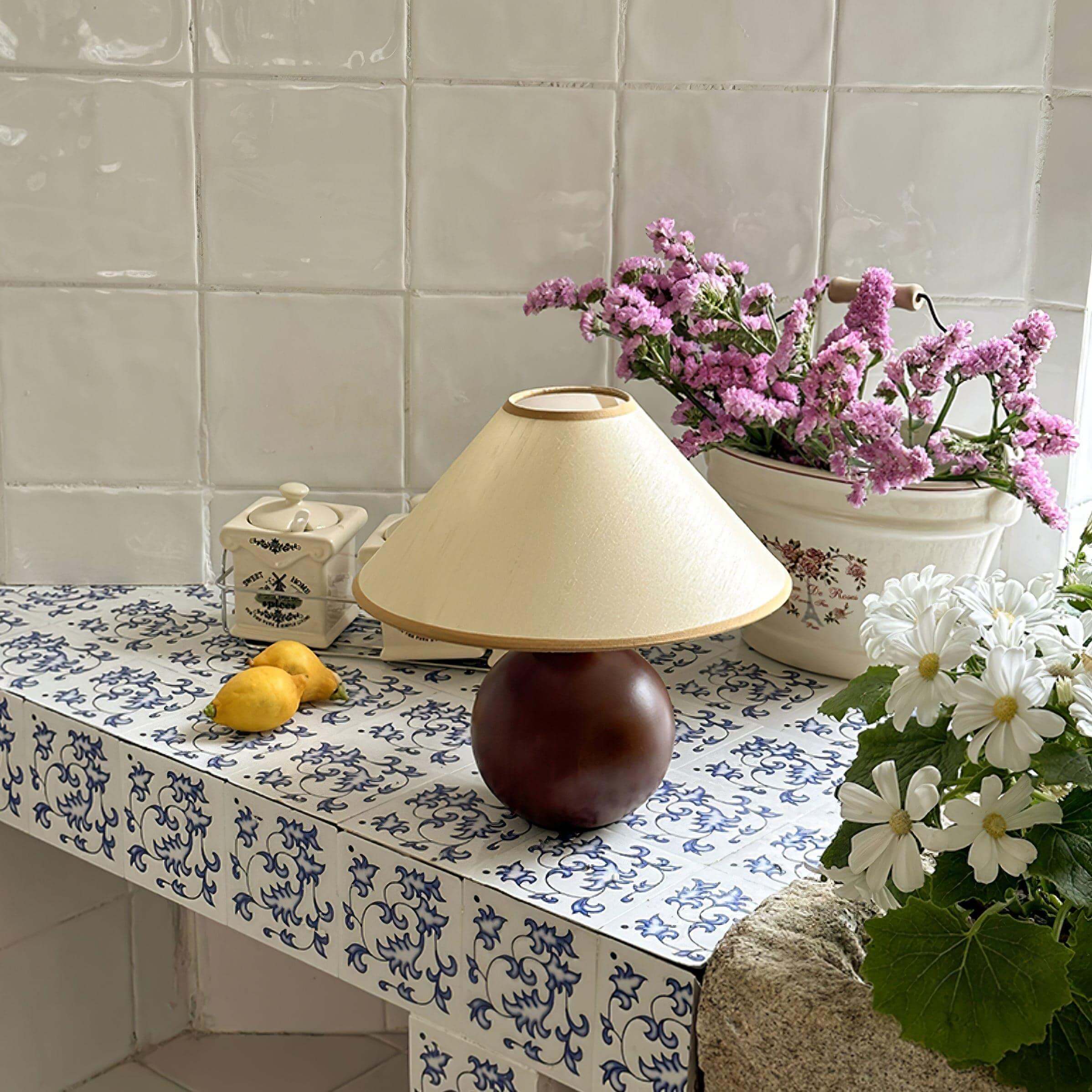 Cankut Wood Table Lamp