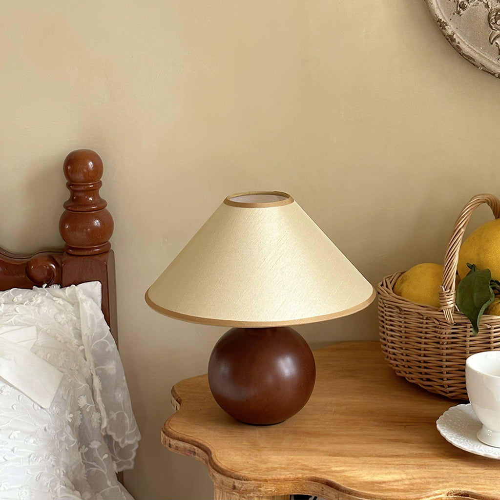 Cankut Wood Table Lamp