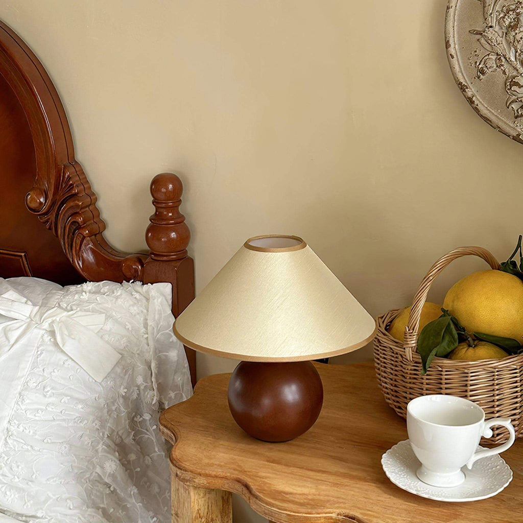 Cankut Wood Table Lamp