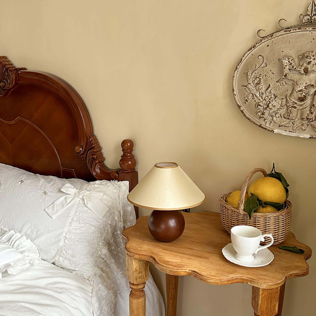 Cankut Wood Table Lamp