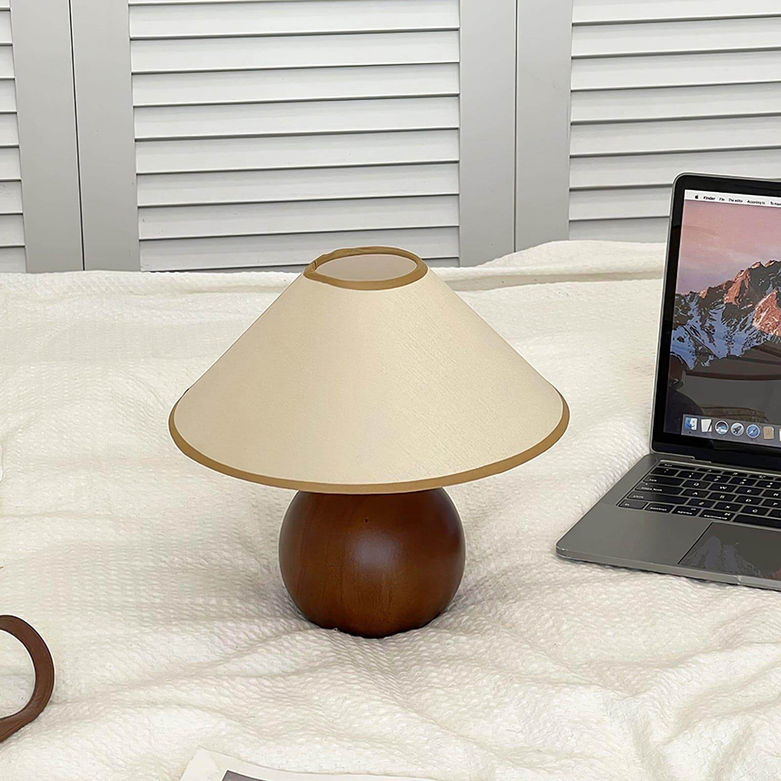 Cankut Wood Table Lamp