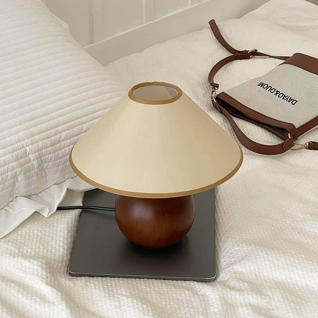 Cankut Wood Table Lamp