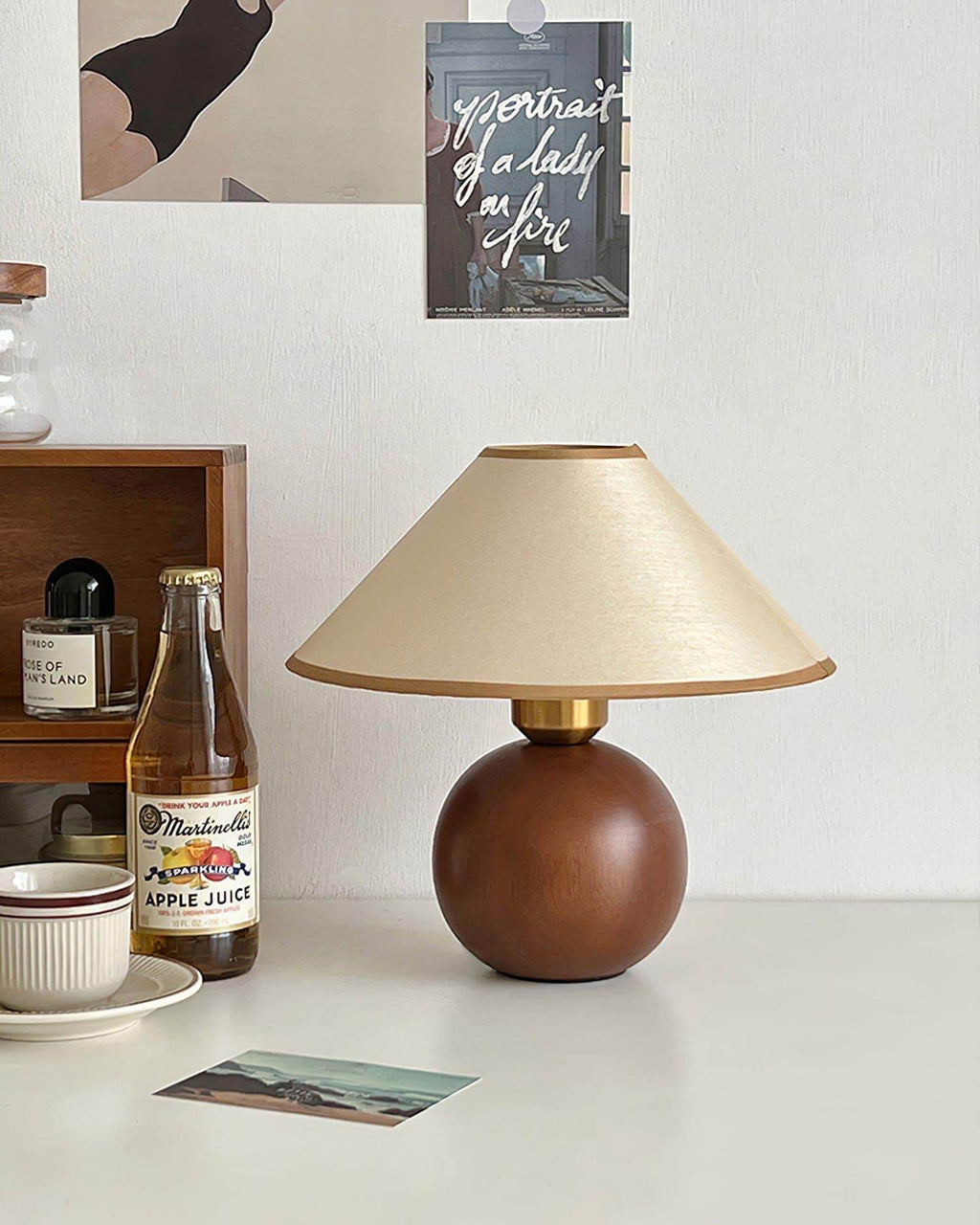 Cankut Wood Table Lamp