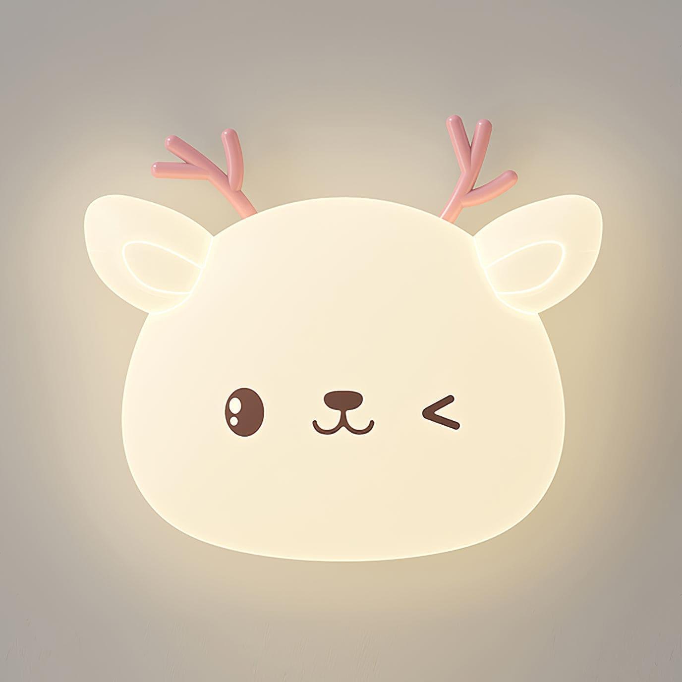Cartoon Deer Ceiling Lamp
