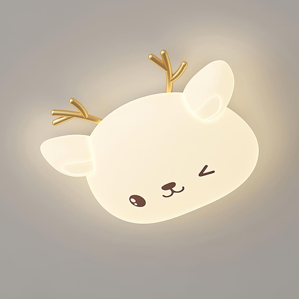 Cartoon Deer Ceiling Lamp