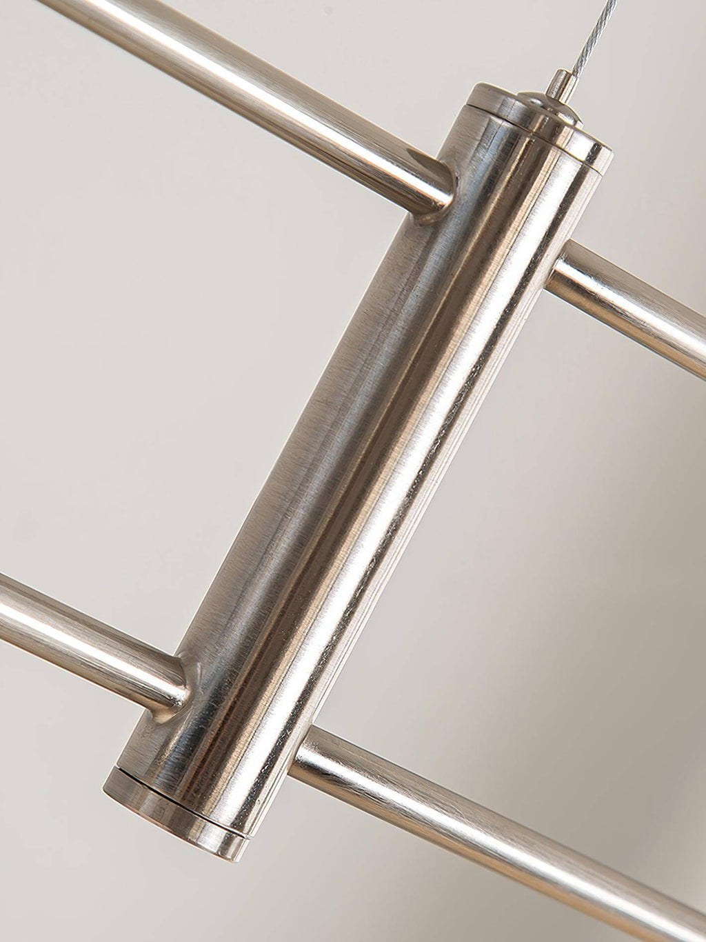 Ceramic Ribbed Linear Pendant Light