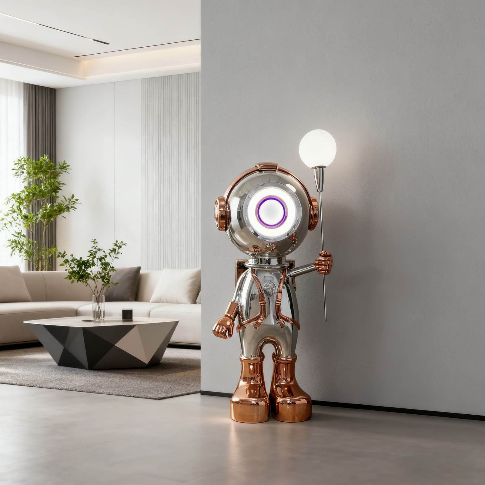 Clymet Sculpture Floor Lamp