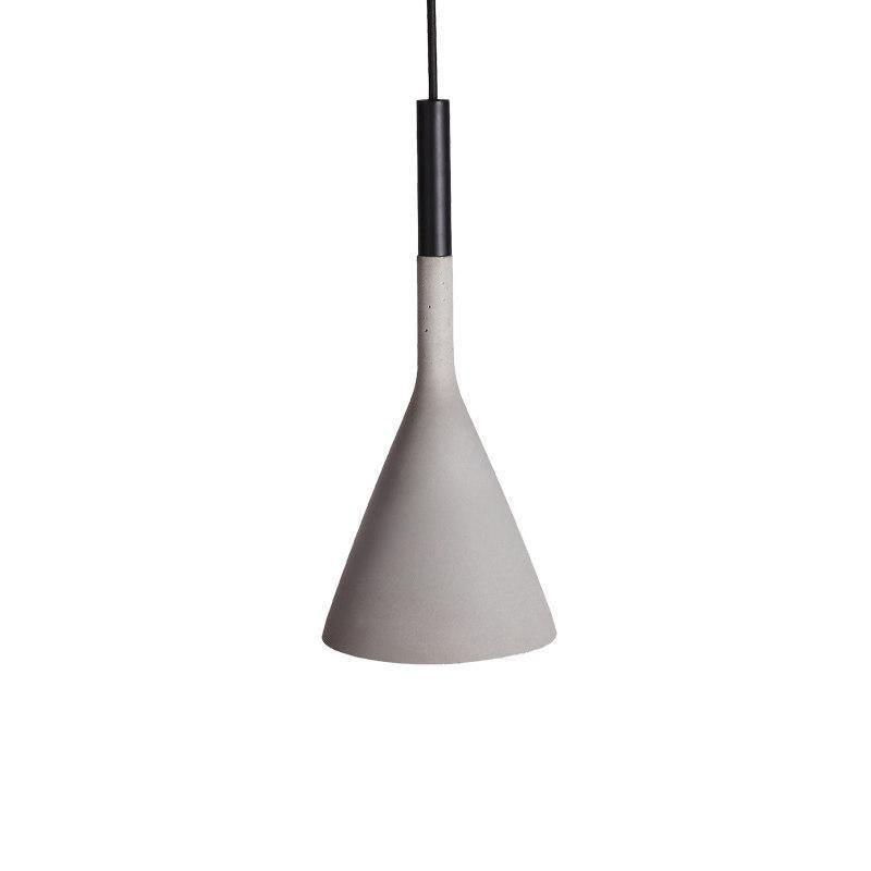Tapered Concrete Pendant Light