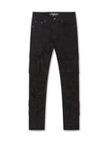 Valabasas Laddered Congo Skinny Jeans - Black