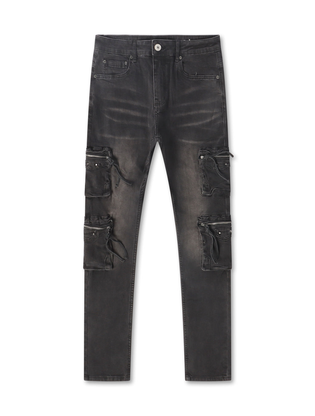 Serenede Poppy Cargo Skinny Jeans - Black