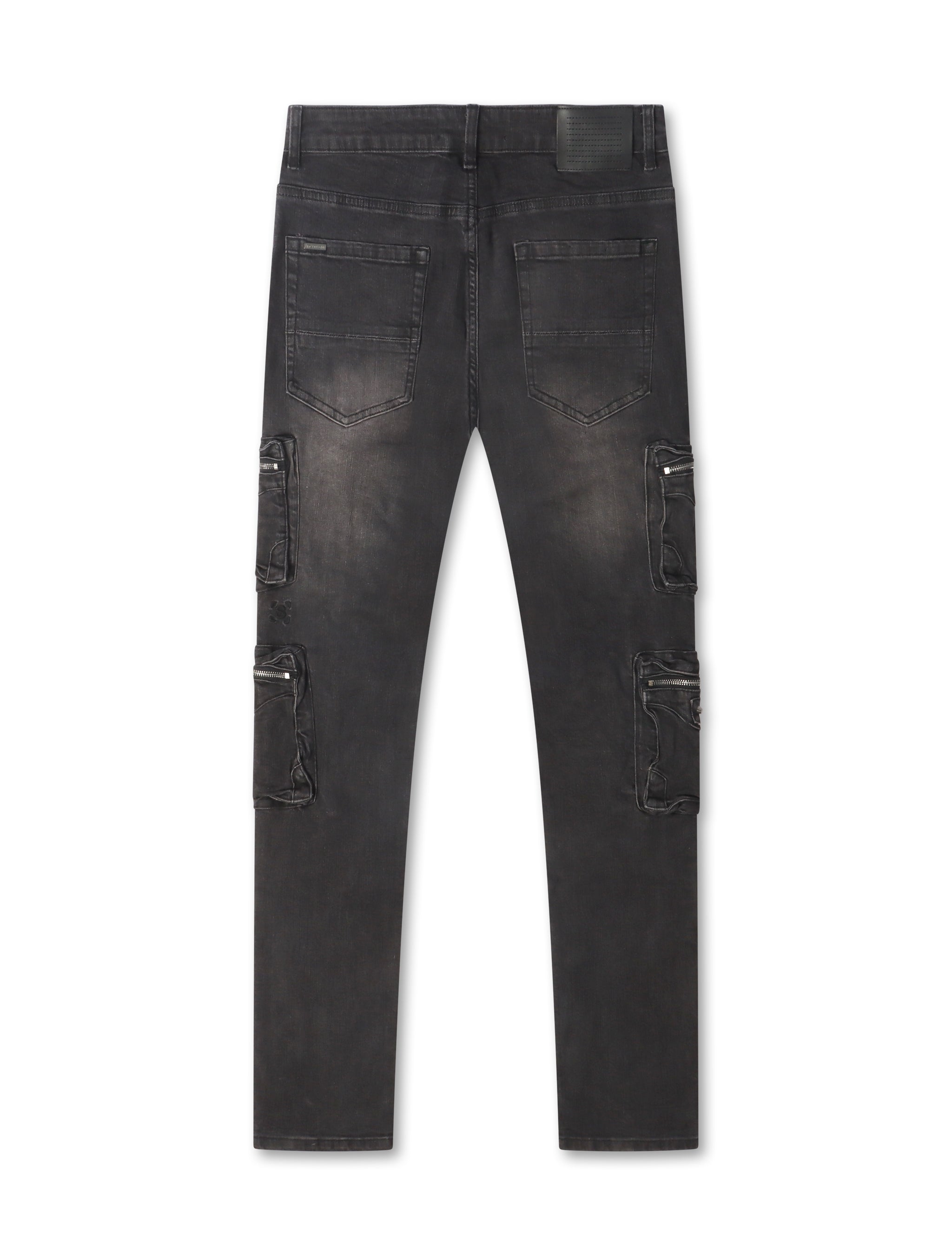 Serenede Poppy Cargo Skinny Jeans - Black