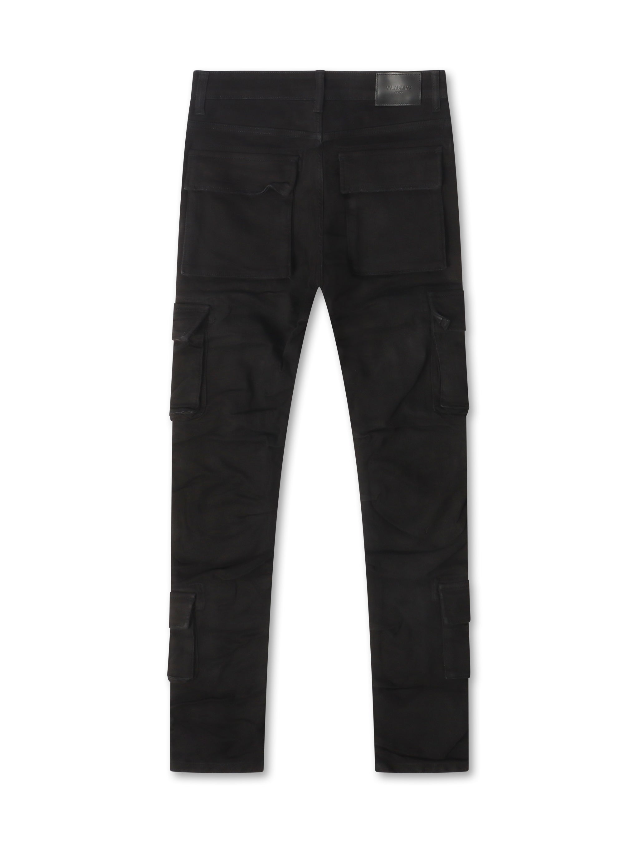 Valabasas Laddered Congo Skinny Jeans - Black
