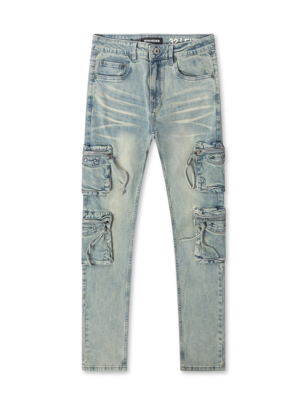 Serenede "Genesys" Cargo Skinny Jeans - Earth