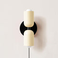 Couleur Double-Head Plug In Wall Lamp