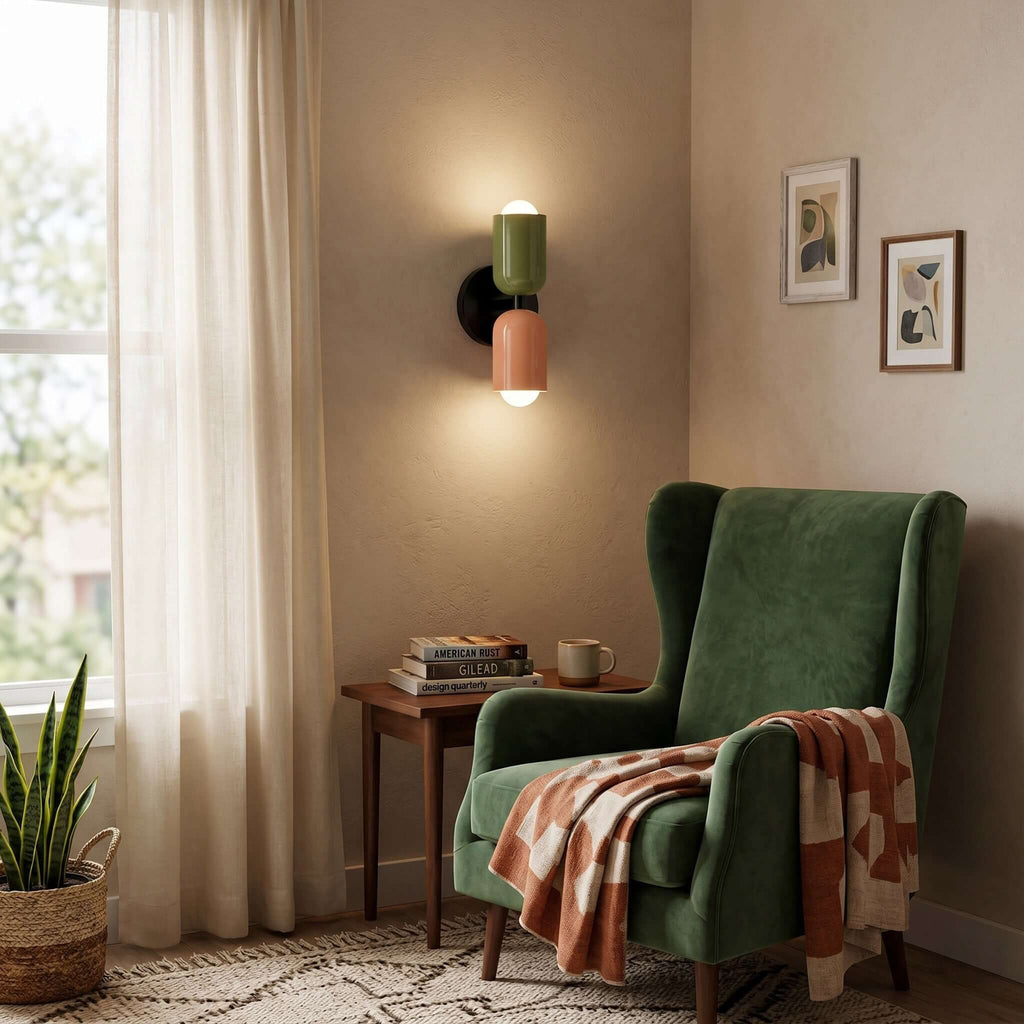 Couleur Double-Head Wall Lamp