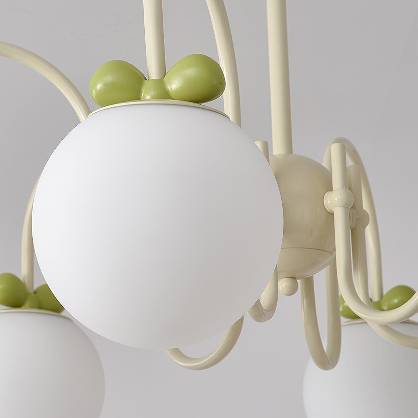 Cream Cherry Chandelier