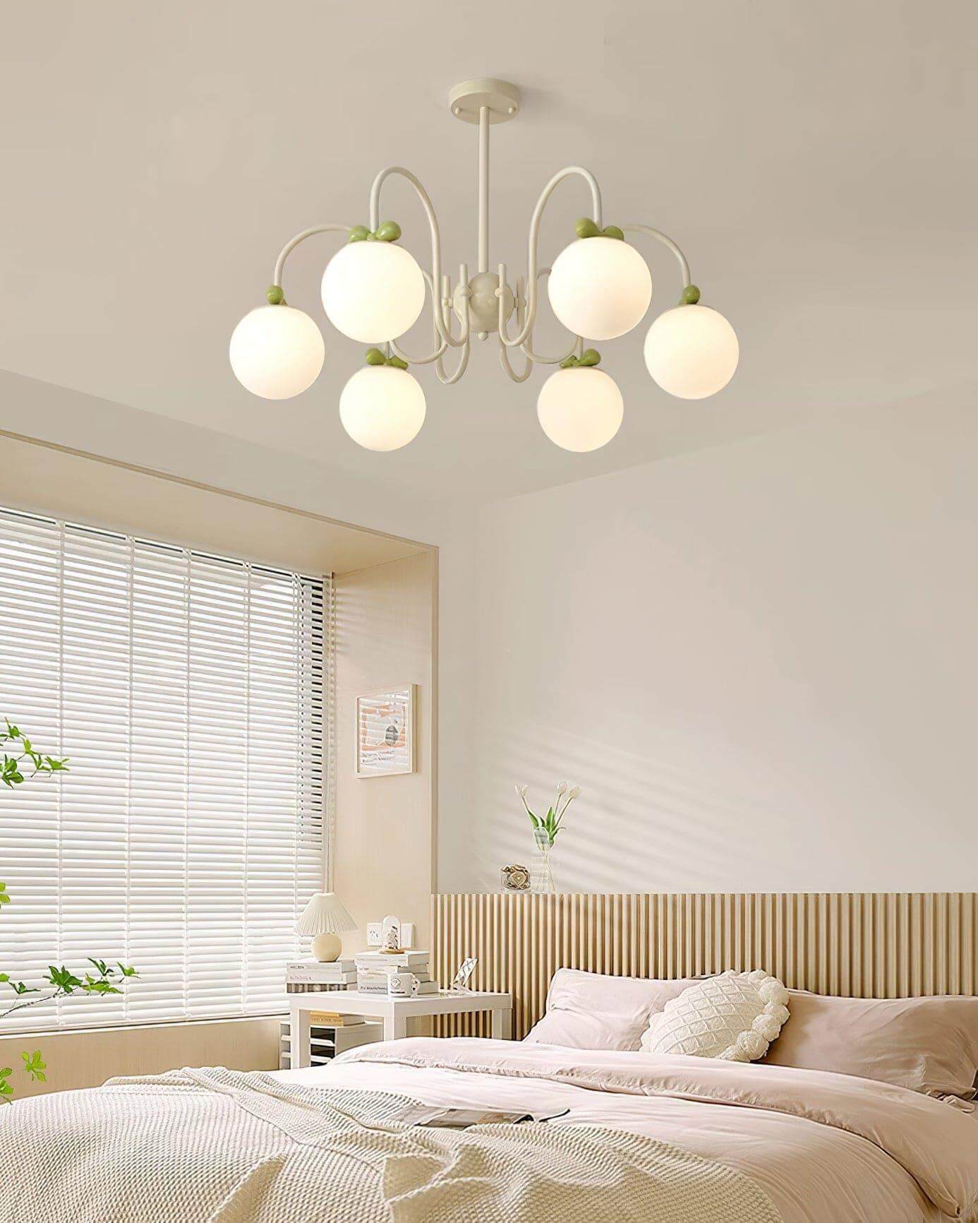 Cream Cherry Chandelier