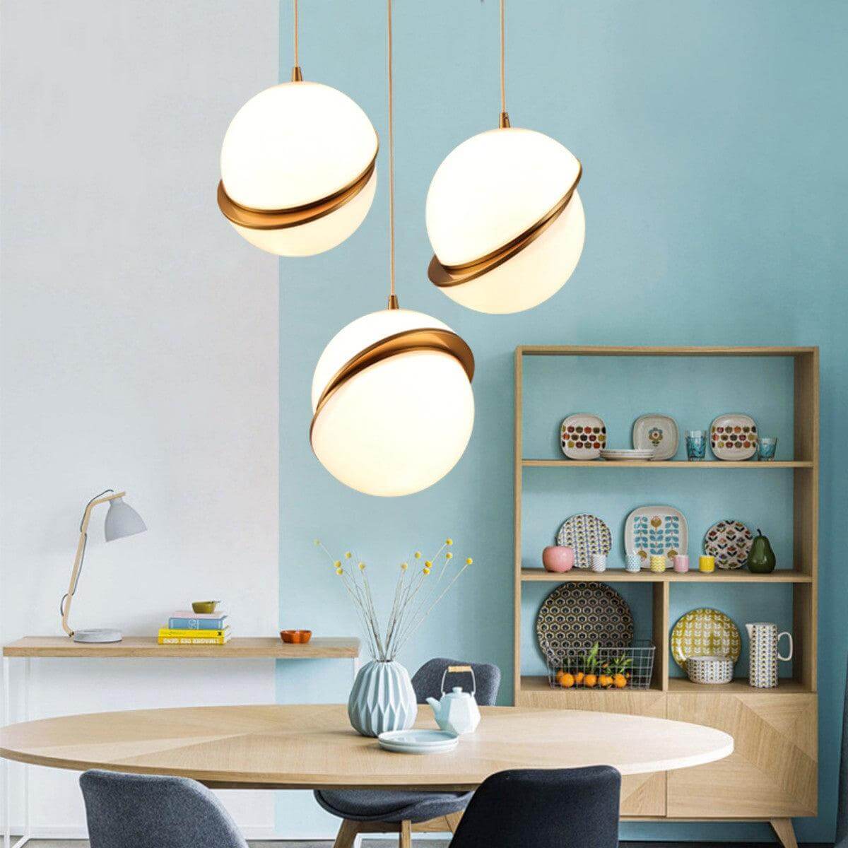 Crescent Pendant Lamp