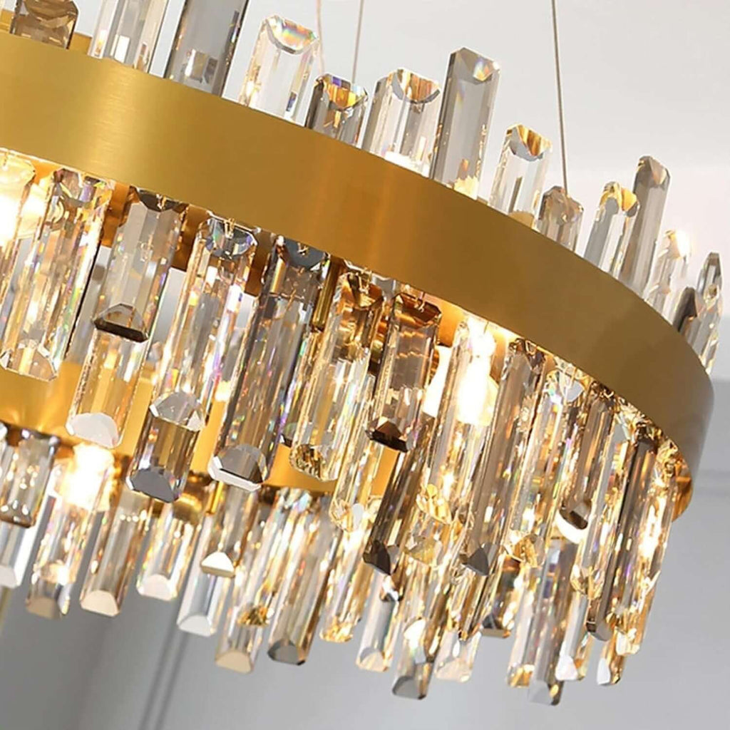 Crystal Cascade Chandelier