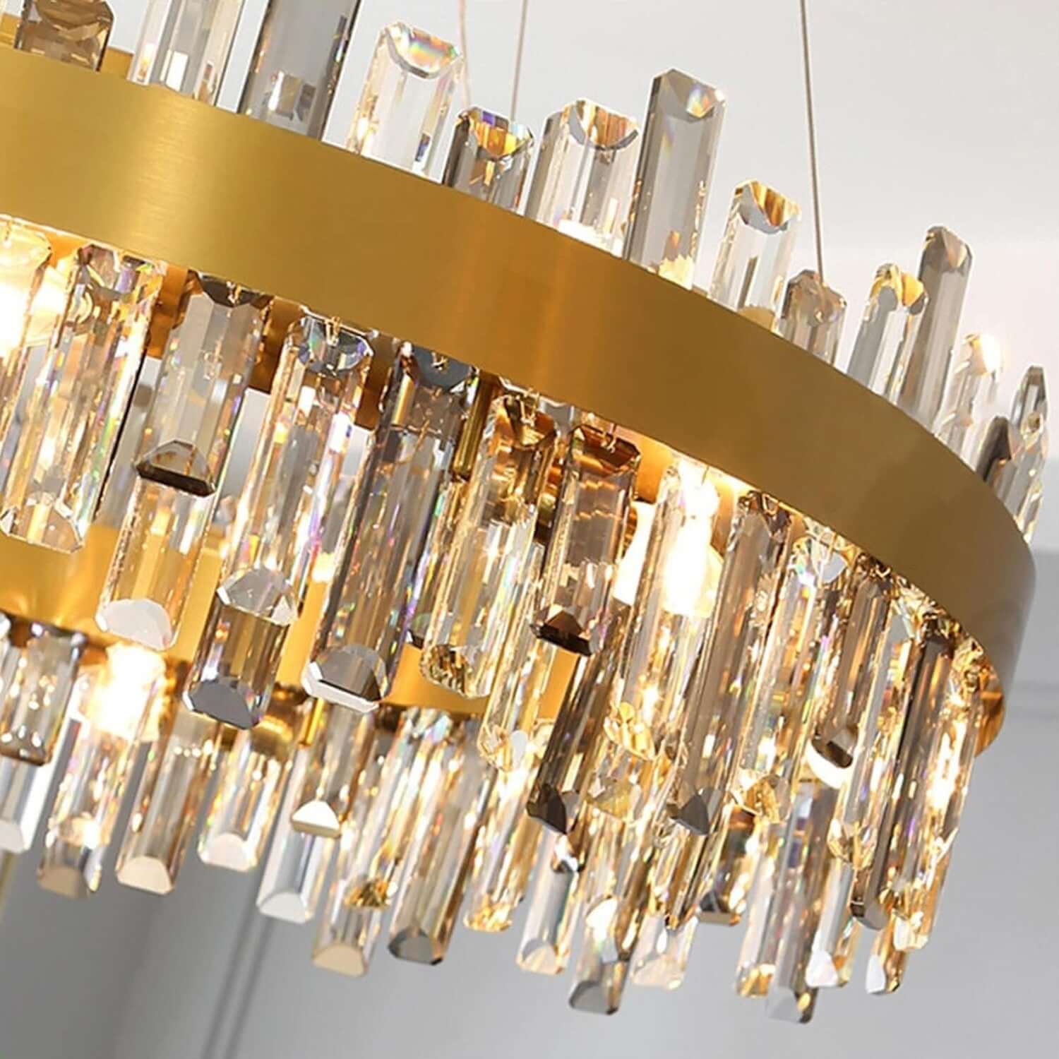 Crystal Cascade Chandelier