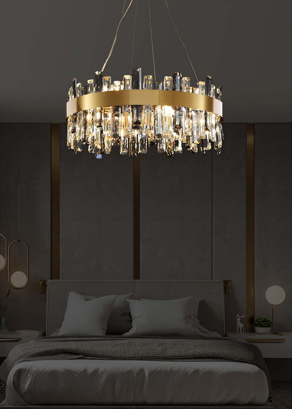 Crystal Cascade Chandelier