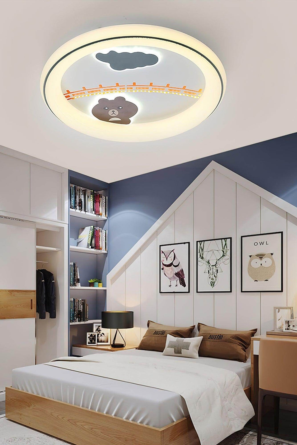 Cute Cartoon Ceiling Lamp