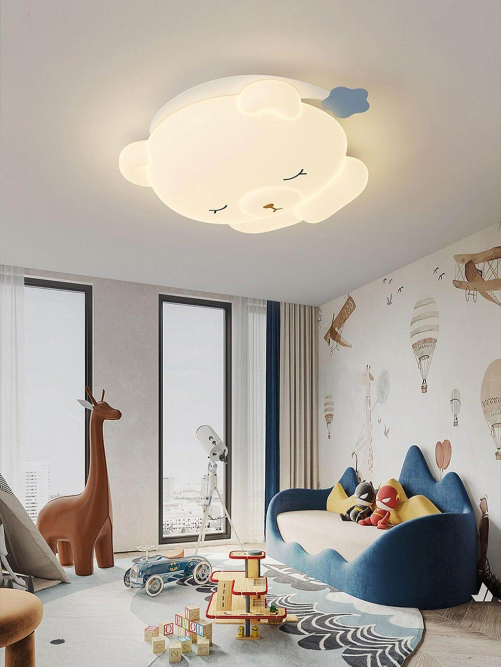 Cute Sleepy Bear Ceiling Lamp