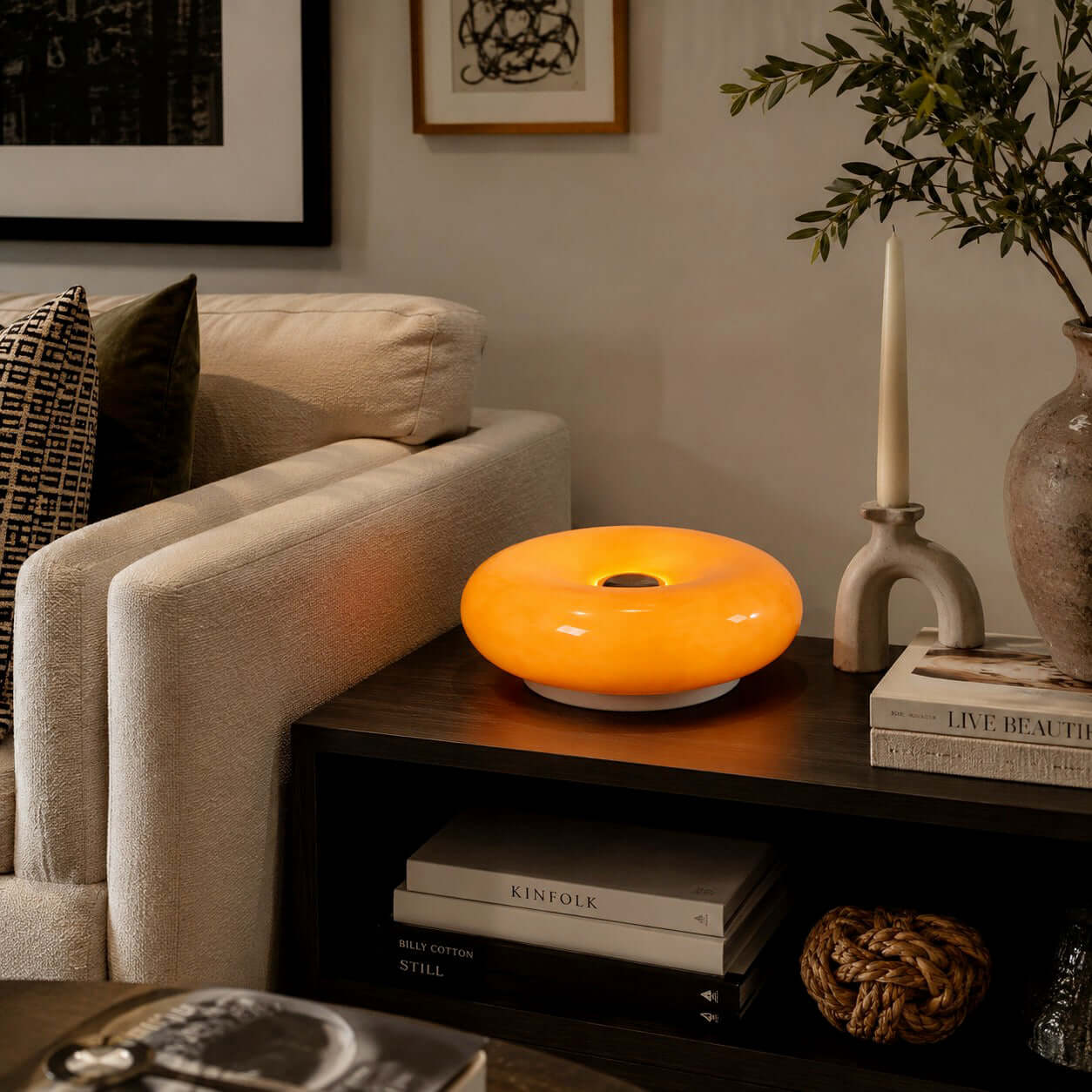 Cute Donuts Table Lamp