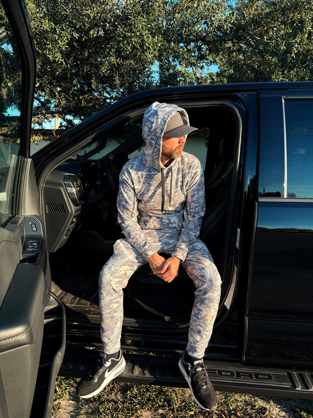 Faded Camo Jogger Sweatpants