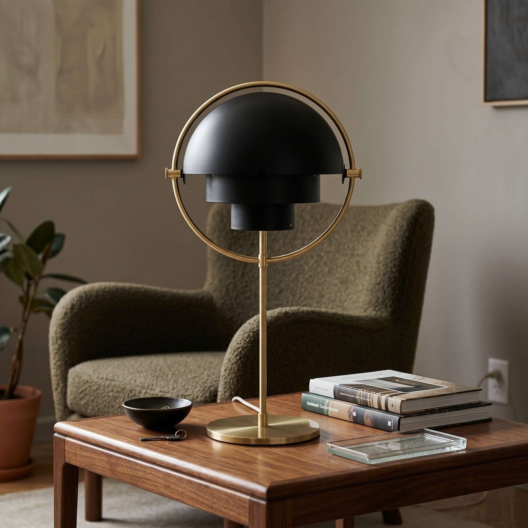 Deformed Ball Table Lamp