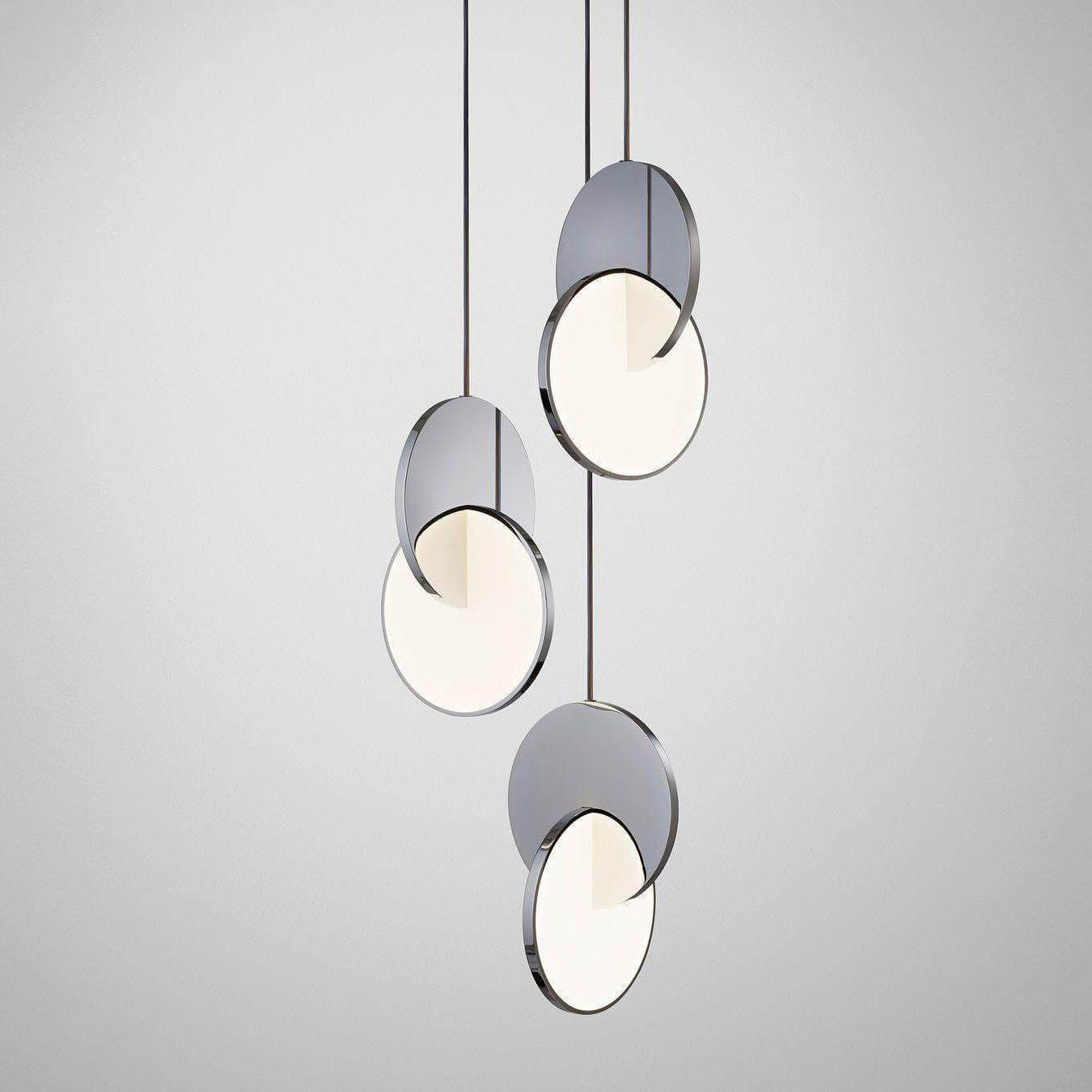 Interlocking Disc Pendant Light