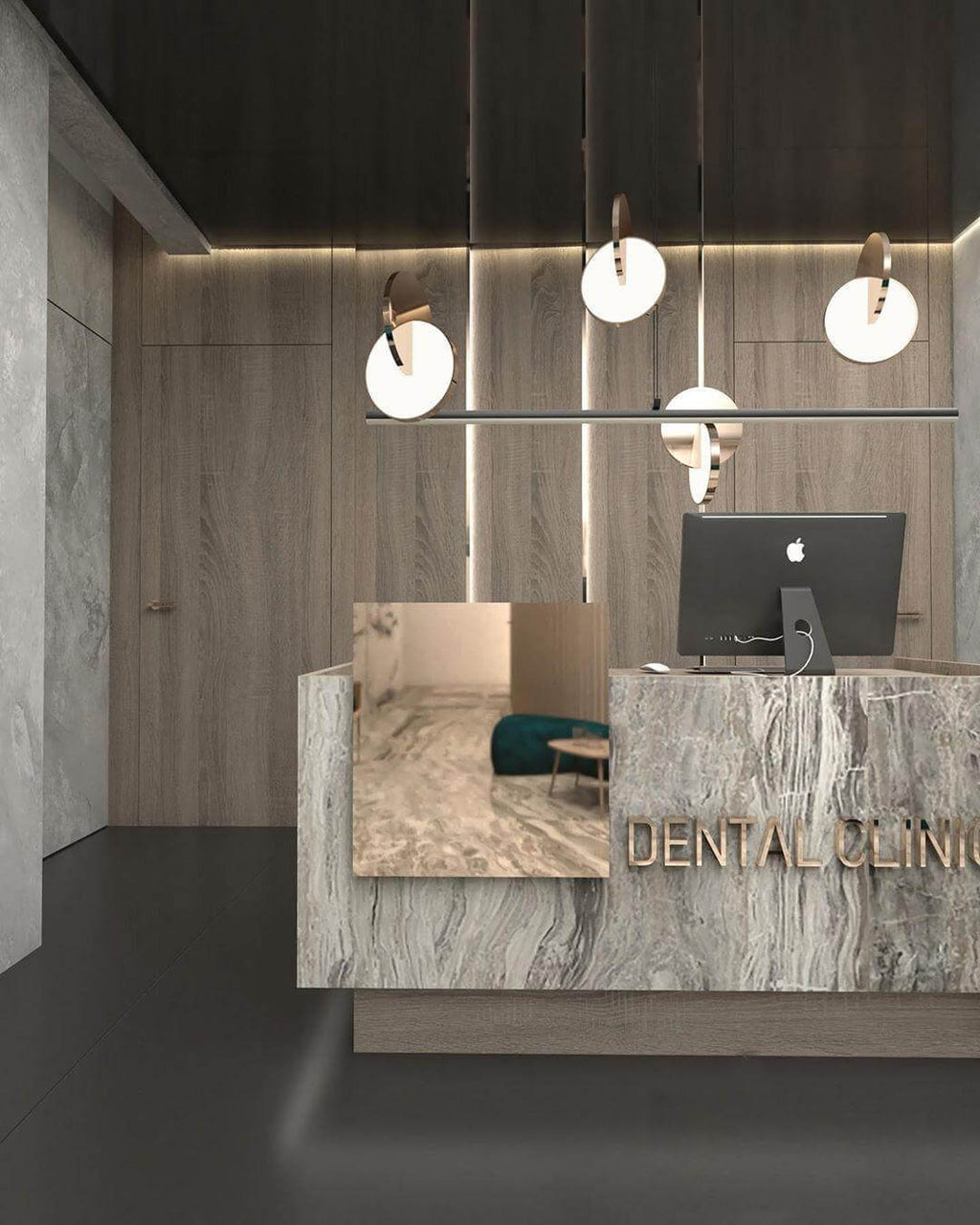 Interlocking Disc Pendant Light