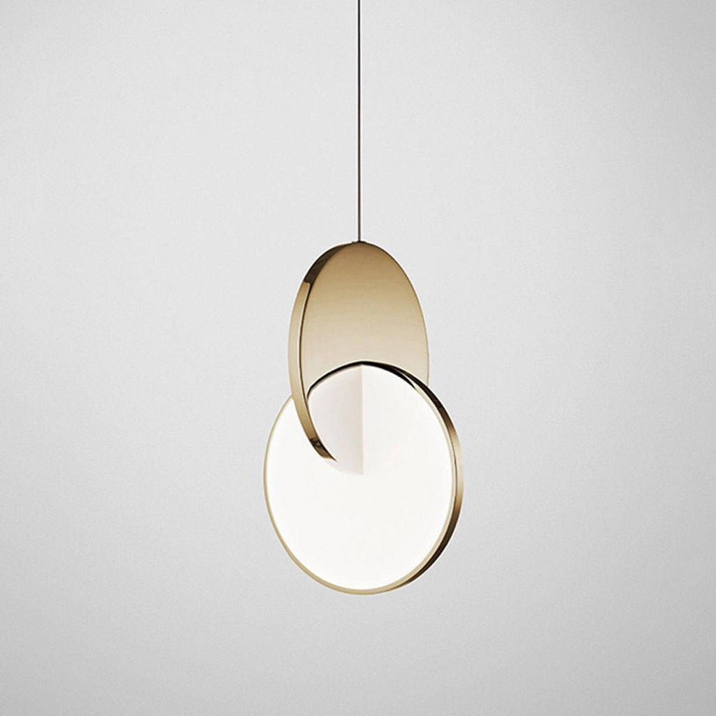 Interlocking Disc Pendant Light
