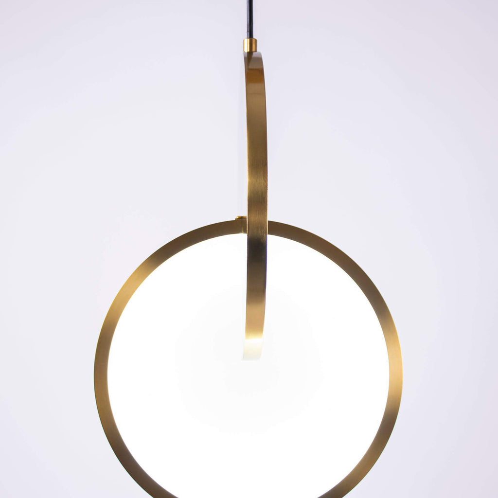 Interlocking Disc Pendant Light